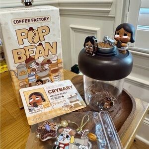 Popmart Pop Bean Cup Crybaby Coffee Factory